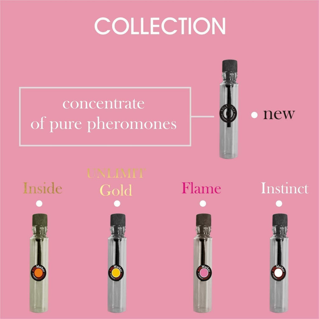 Pheromone Oil for Women Perfume Set of 5 Female Pheromone Perfumes 5x2ml