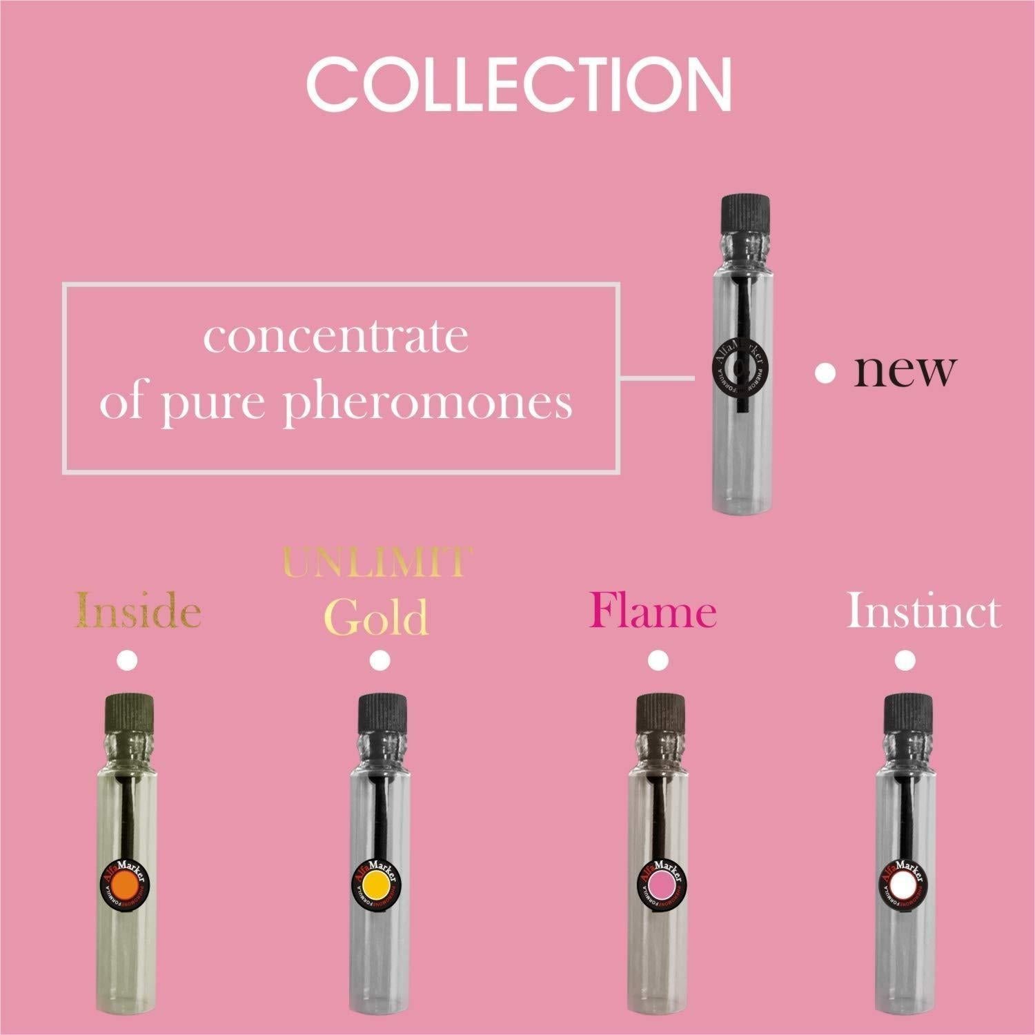 Pheromone Oil for Women Perfume Set of 5 Female Pheromone Perfumes 5x2ml
