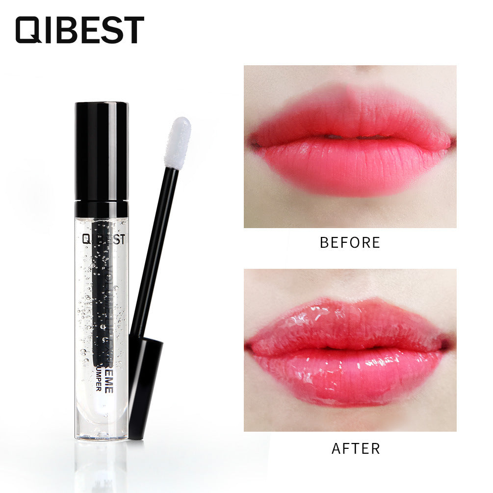 Sexy Big Mouth Lip Gloss Moisturizing Lightening Lip Texture Lock Color Oil Lip Plumping Oil