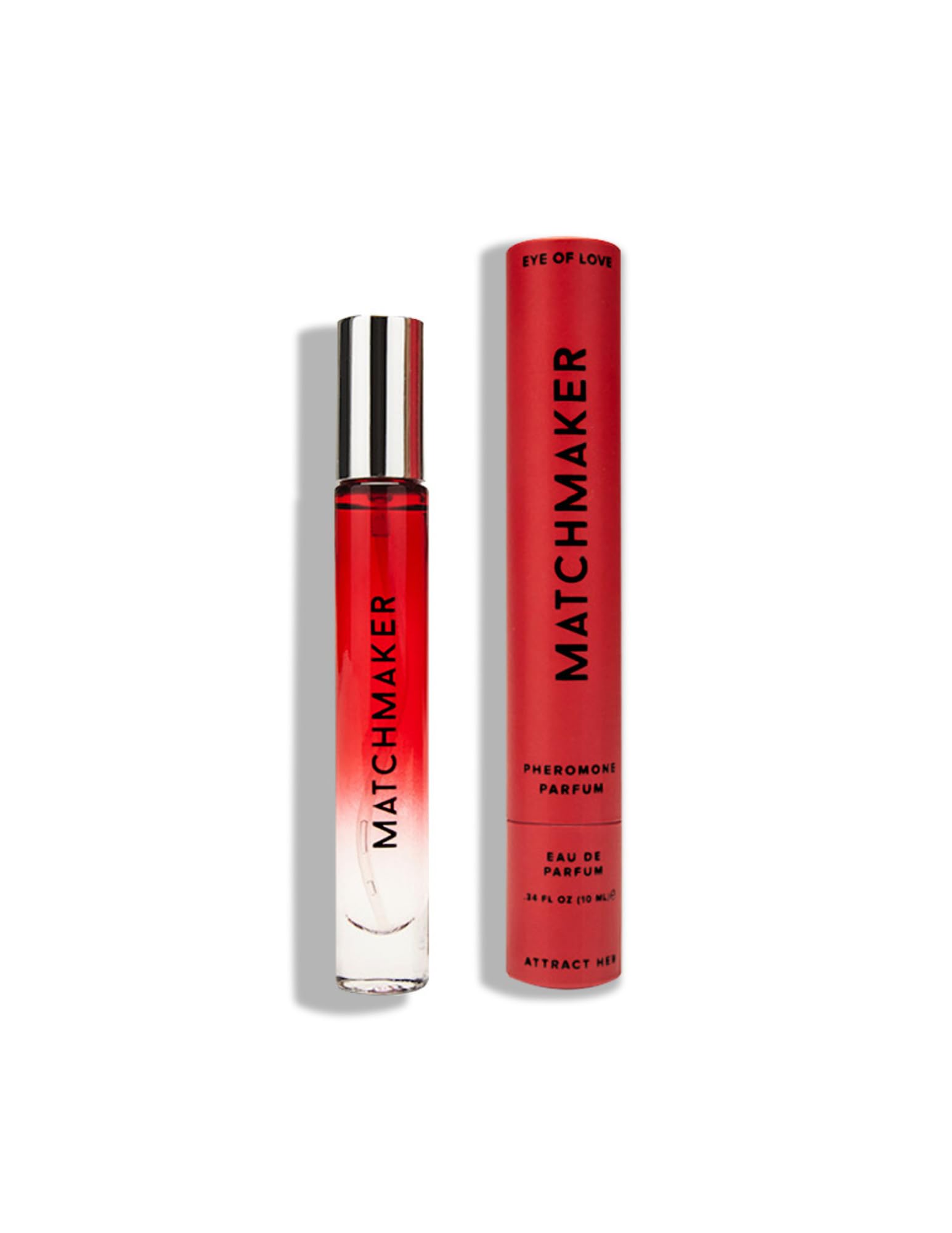 Eye of Love Matchmaker Red Diamond LGBTQ+ Pheromone Parfum for Women to Attract Her - Created with Patti Stanger - 10ml Travel Size