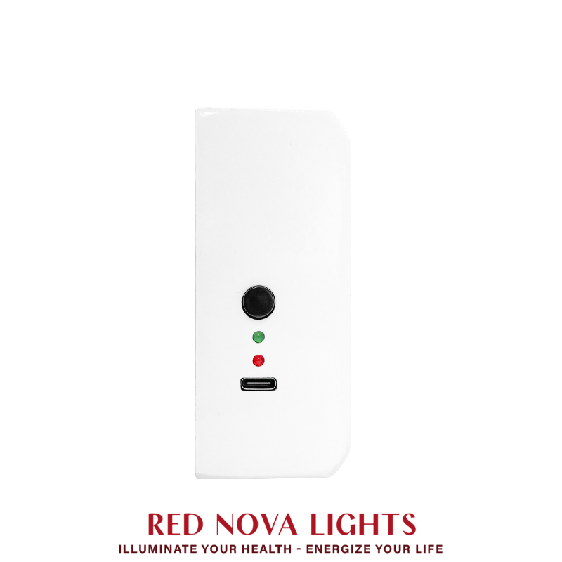 Mini 60 Handheld Red Light Therapy Device – Portable 660nm & 850nm LED for Pain Relief & Skin Health