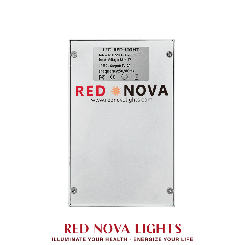 Mini 60 Handheld Red Light Therapy Device – Portable 660nm & 850nm LED for Pain Relief & Skin Health